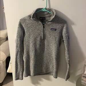 Patagonia Gray Fleece Pullover